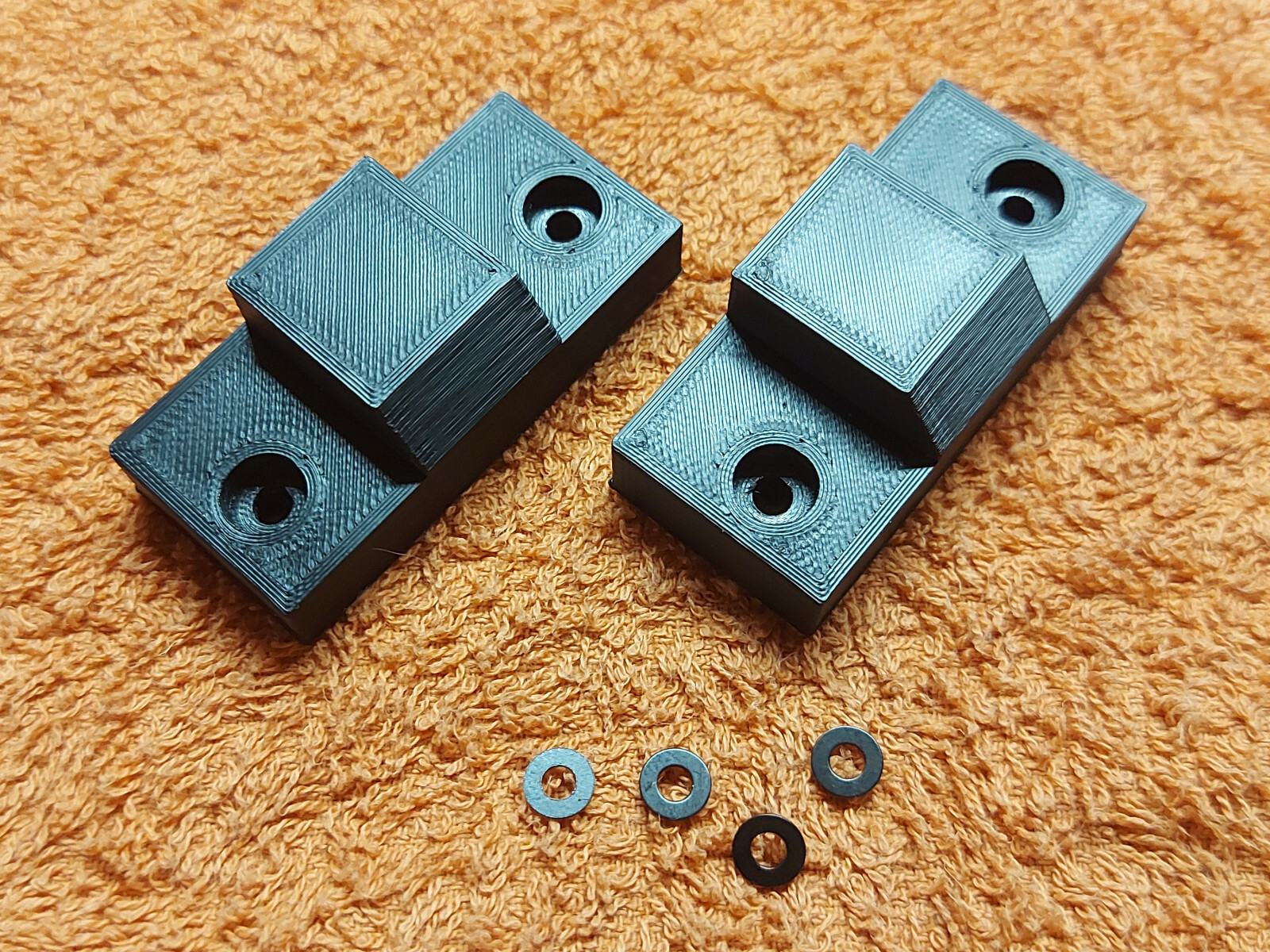 1x KIT BRACKETS BRACKET HINGE HINGES DUST COVER LID Technics SL-1200 on 1400 MK2