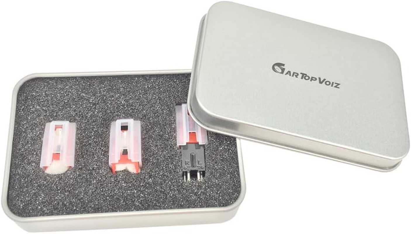 Turntable Record Player Cartridge Replacement, with 3Pcs Ceramic Needle Stylu…