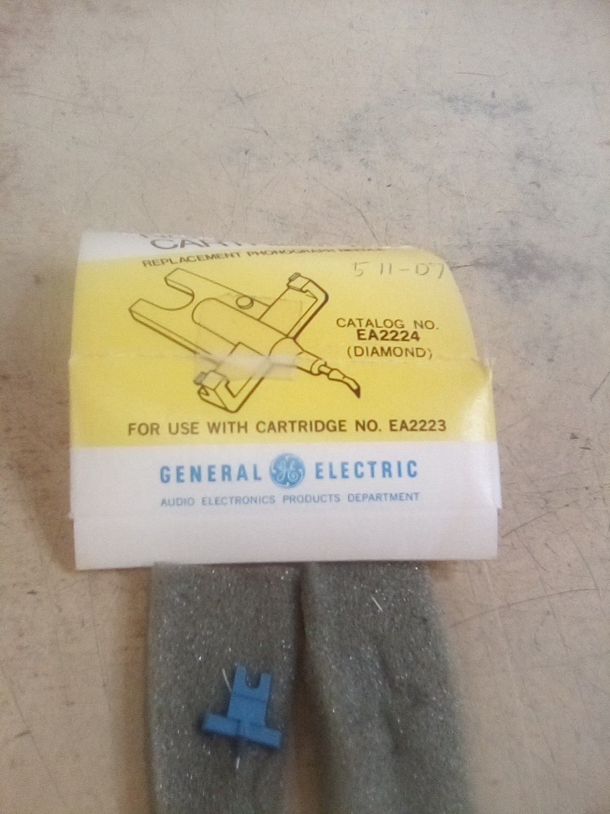 GE NOS Replacement Phonograph Needle EA2224