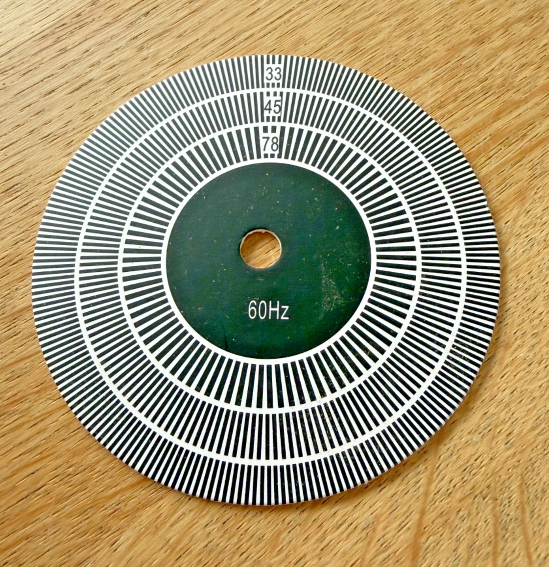 Turntable Strobe Speed Disk Record Player 60HZ