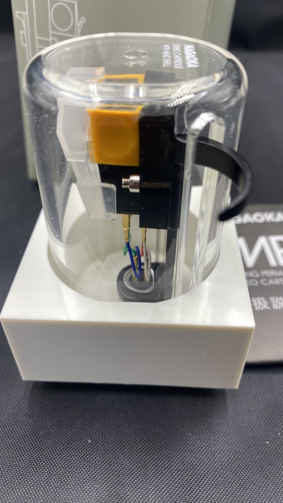 Nagaoka MP-110H MM Cartridge with Headshell Record Player Needle New