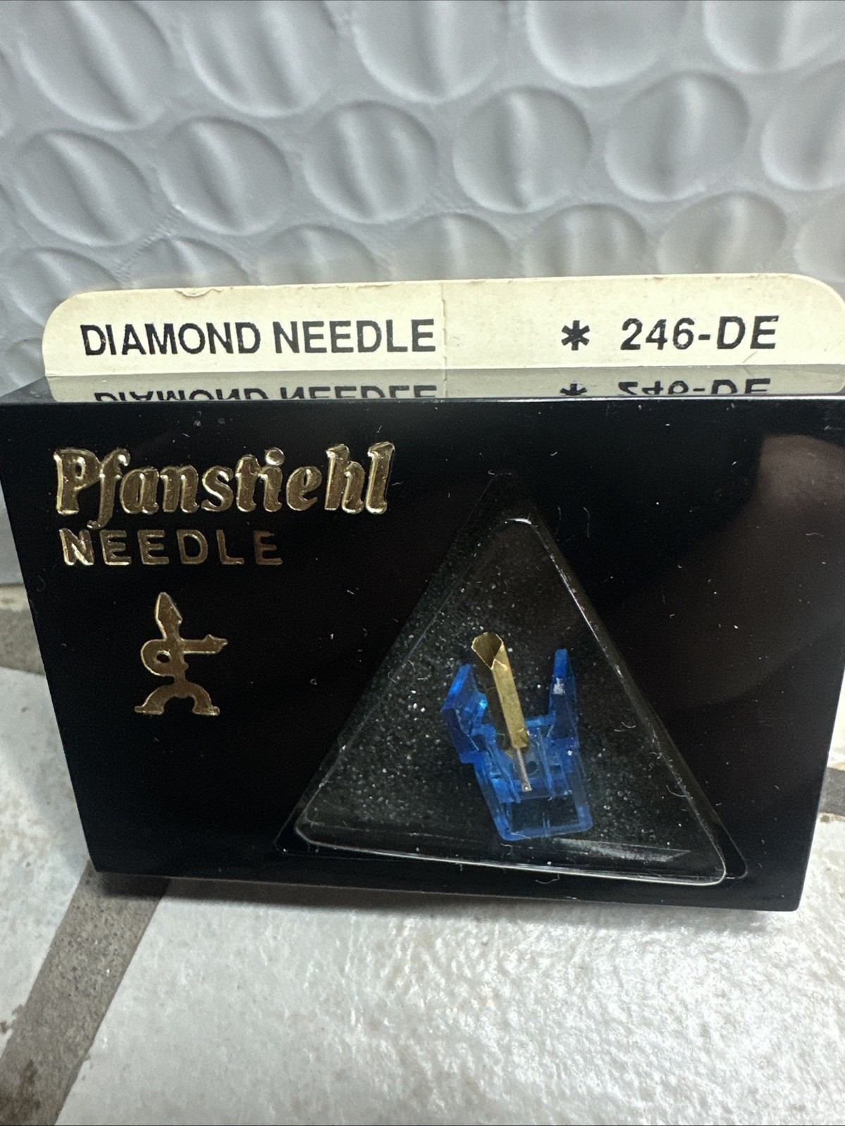 NOS Pfanstiehl 246-DE Diamond Needle Stylus Replace EMPIRE S295 , 395