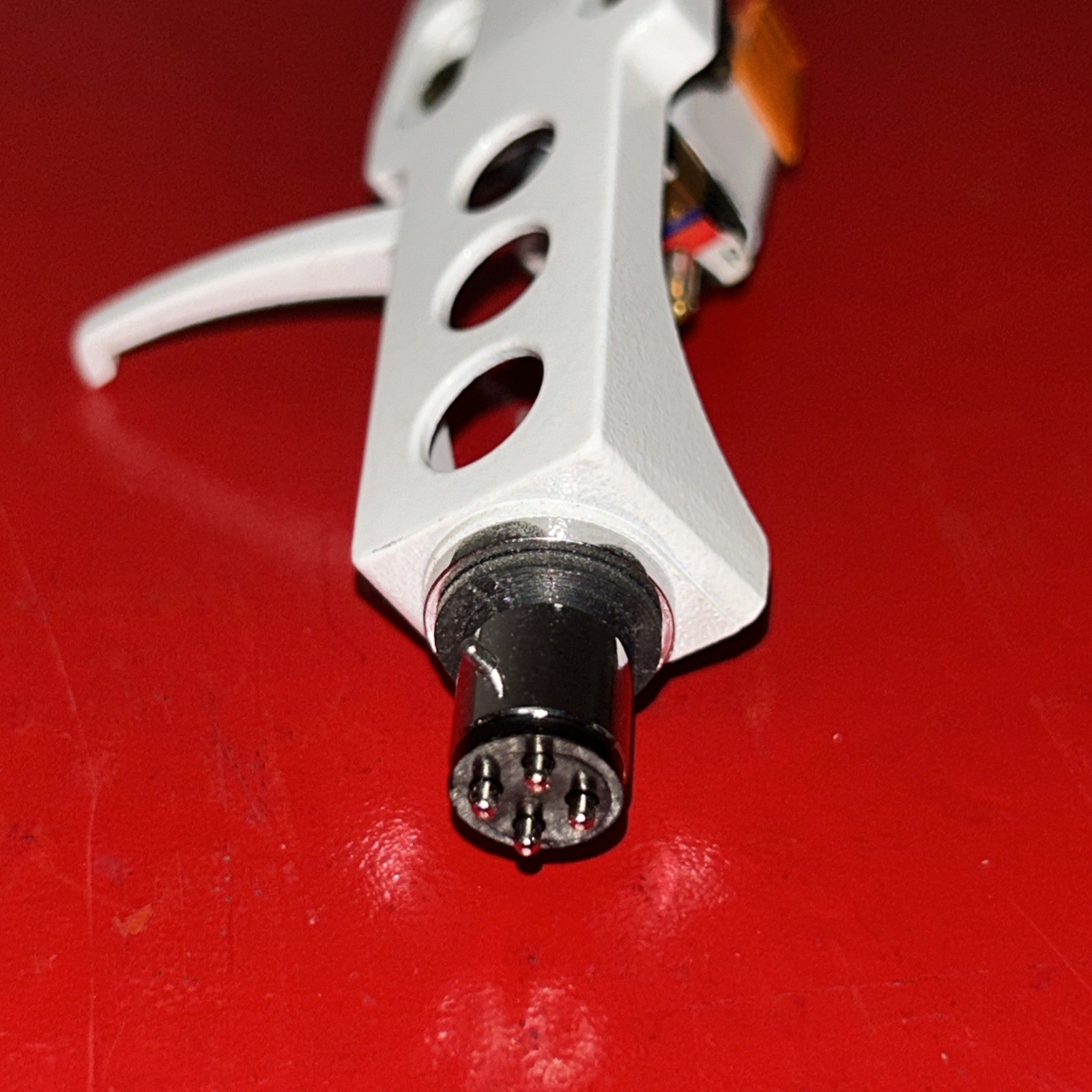 2 PICKERING V15-DJ CARTRIDGE & GENUINE PICKERING D1507DJ STYLUS WHITE HEADSHELL