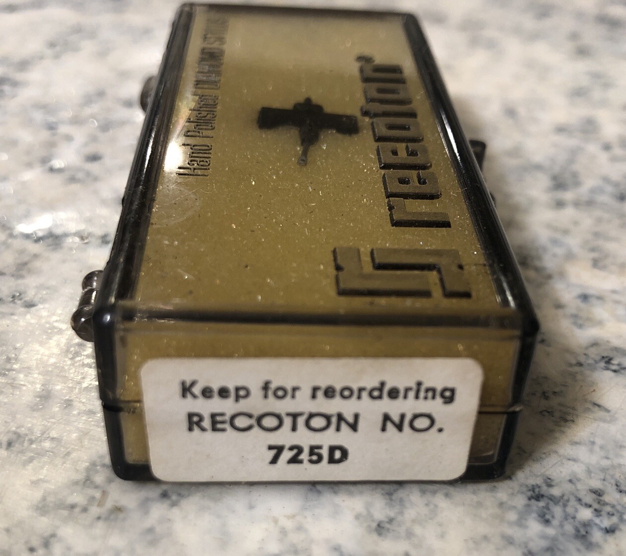 RECOTON 725D Type 2 Hand Polished Diamond Stylus NOS Vintage Replacement Needle