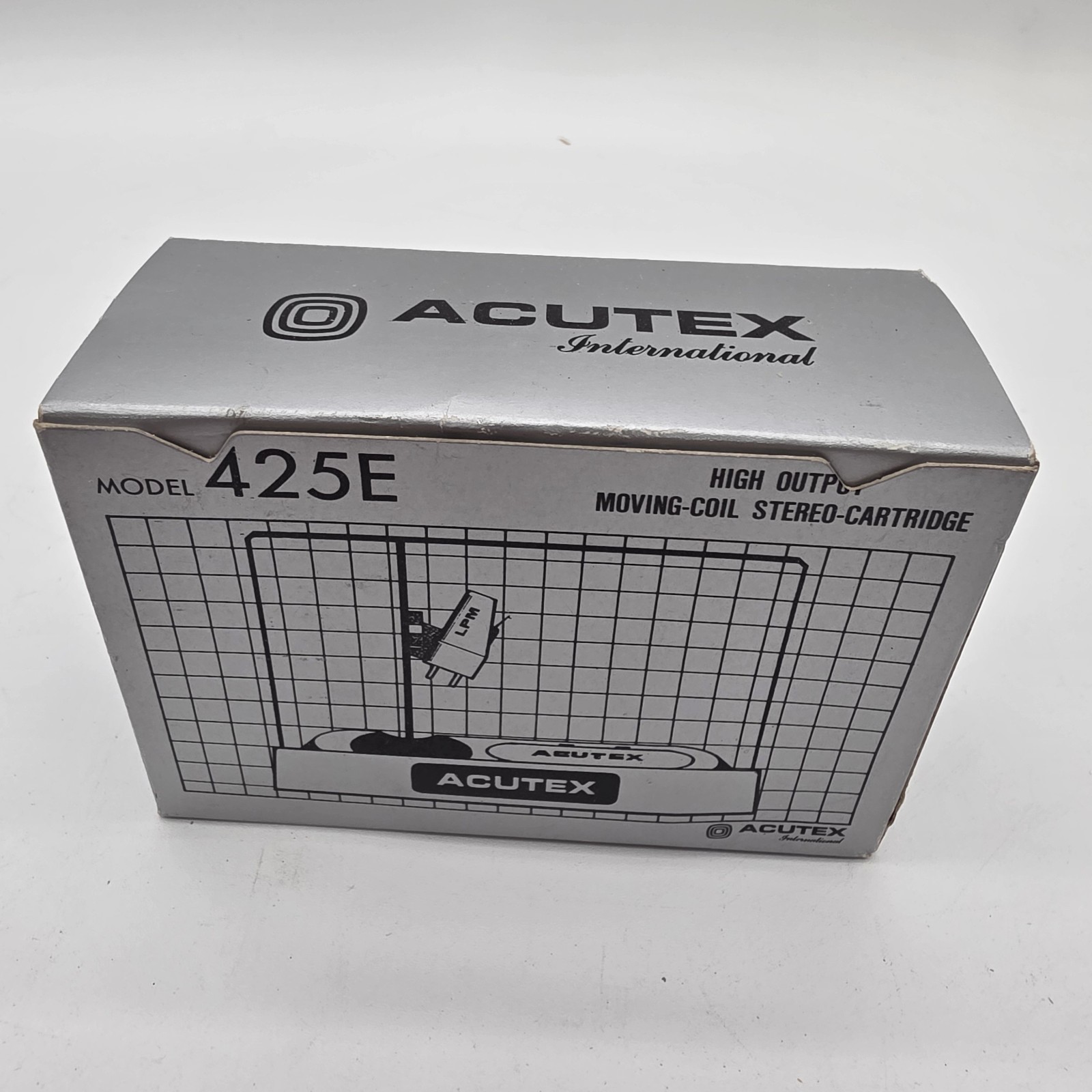 Acutex Model 425E High Output Stereo Cartridge New Old Stock Never Used! Rare!!