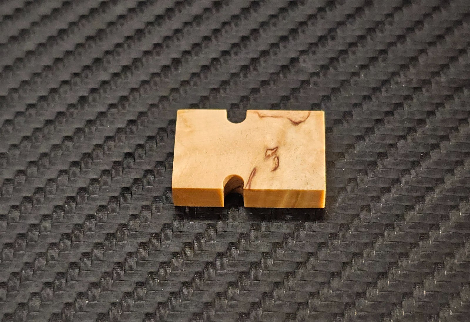 5mm Headshell Damper Spacer for Denon DL103 DL103R Cartridges Karelian Birch
