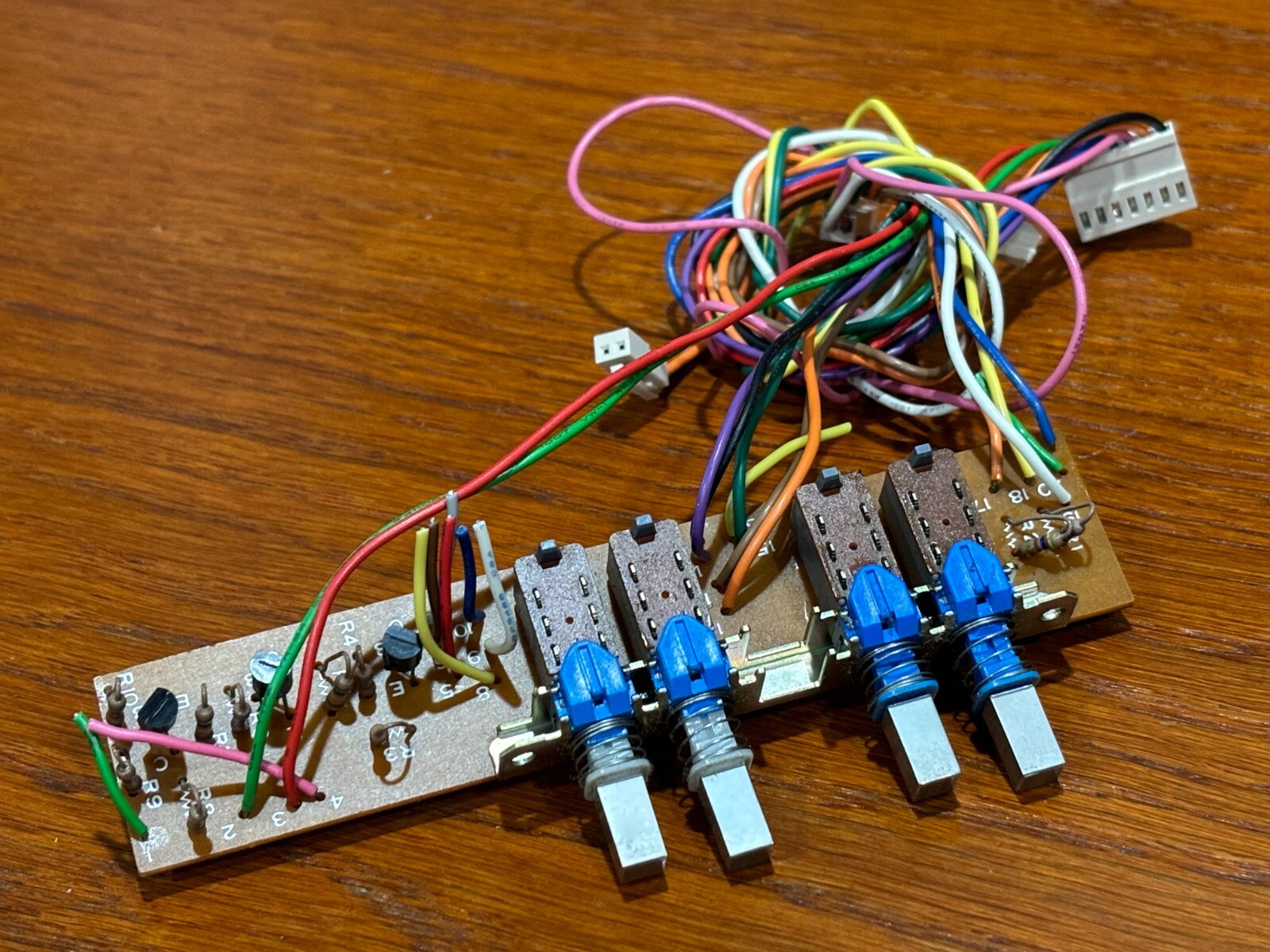 Onkyo CP-1030F Turntable Parts – Control Switch Circuit Board