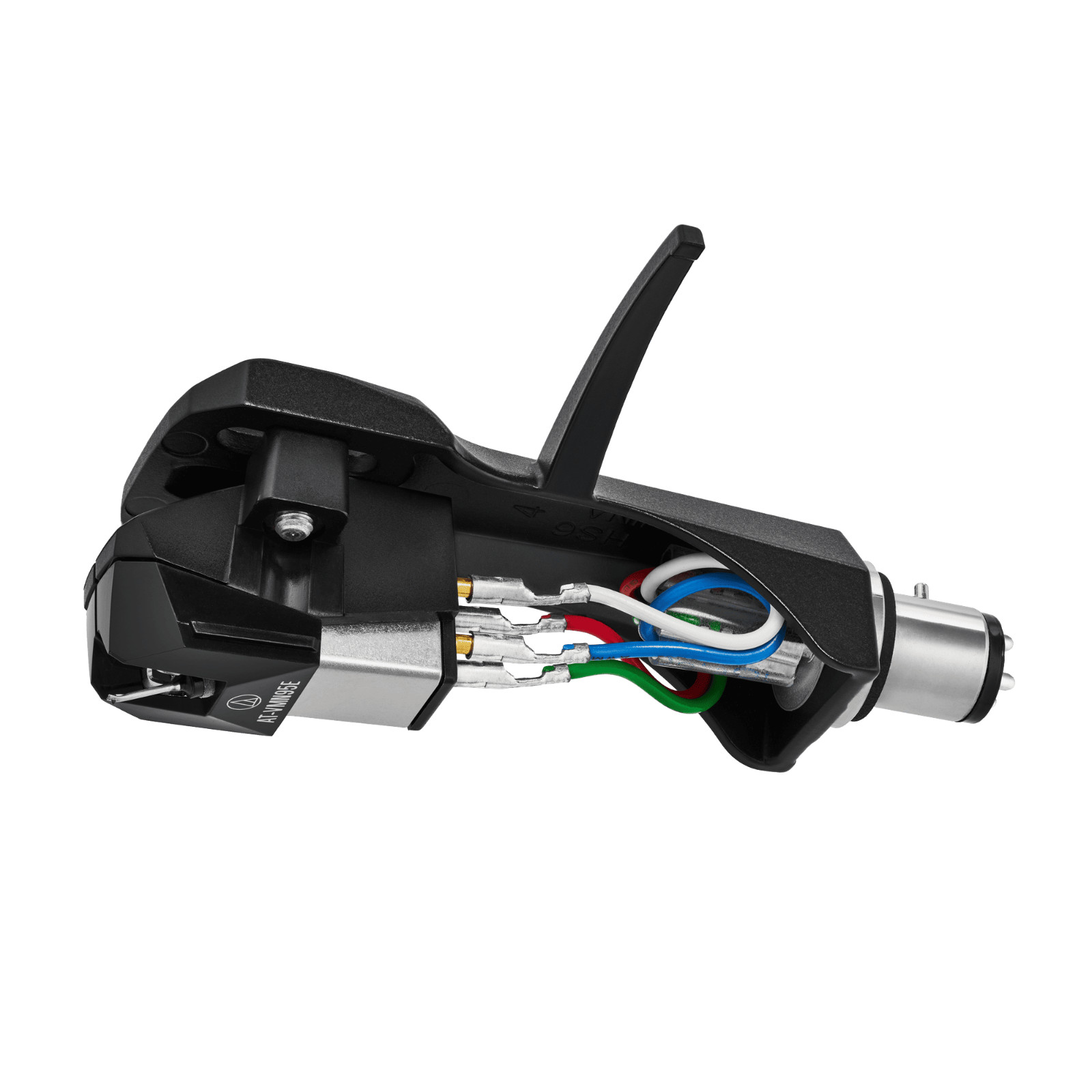Audio-Technica Headshell/Cartridge Combo Kit, Black (AT-VM95EBK/H) [NEW]