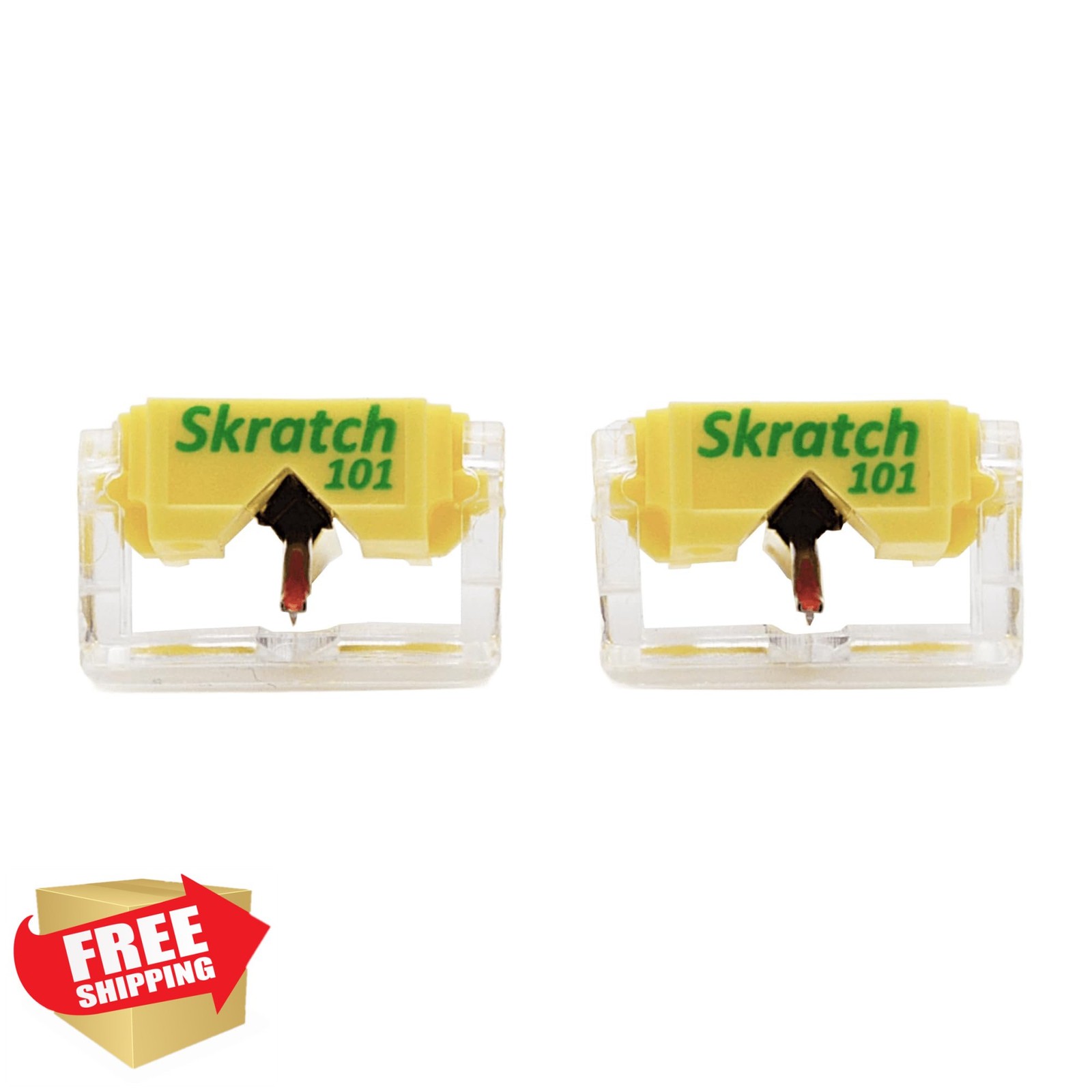 JICO SKRATCH 101 Replacement Styli for Shure M44-7 M44-7 2pcs