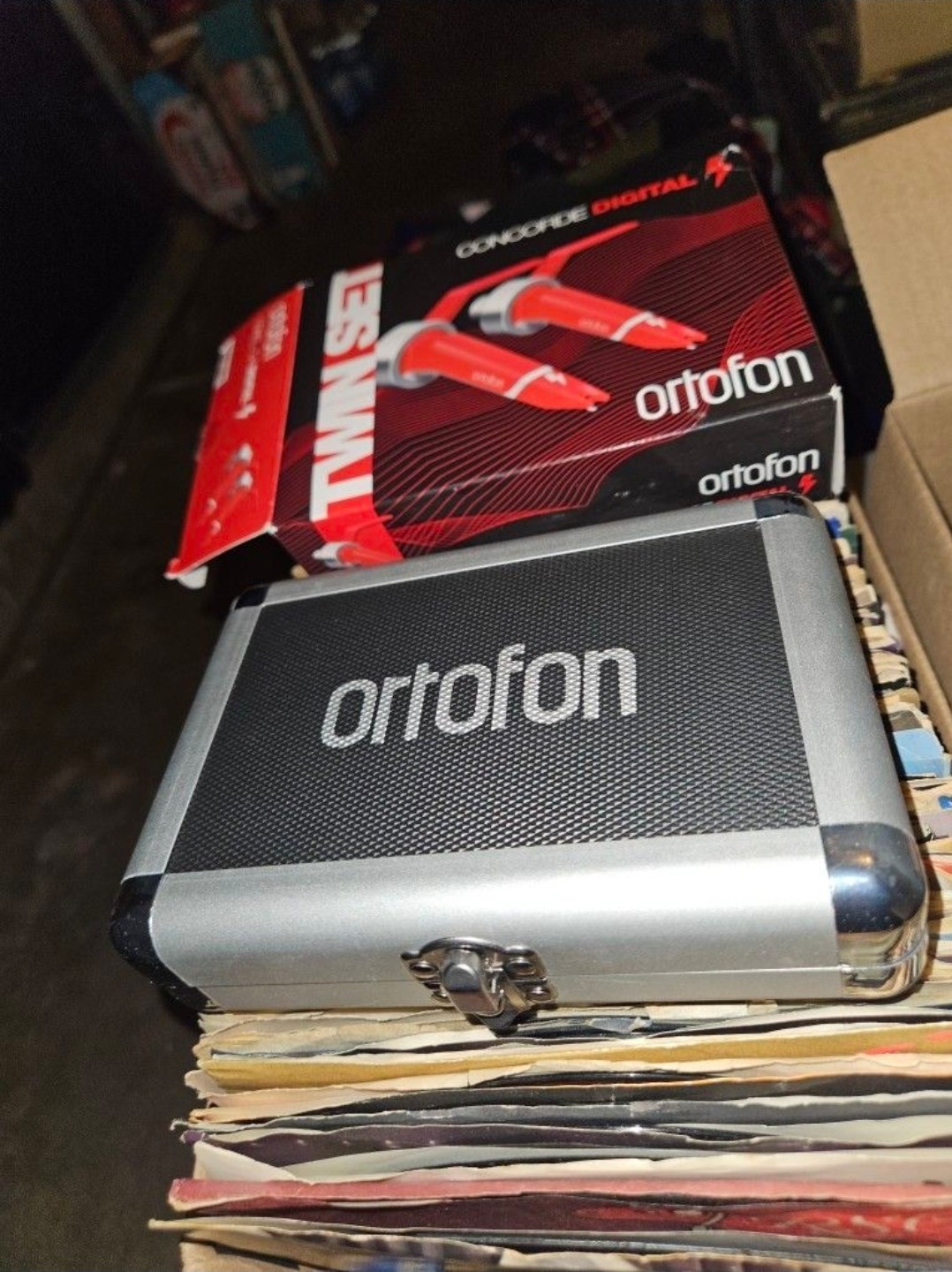 New Ortofon Concorde MK2 Digitial Cartidge Set And DVS Vinyls