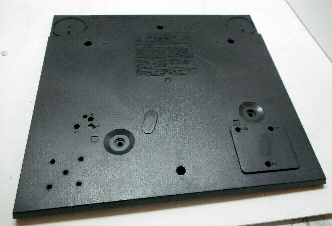 AUDIO-TECHNICA AT-PL50 – BOTTOM COVER – PARTING OUT