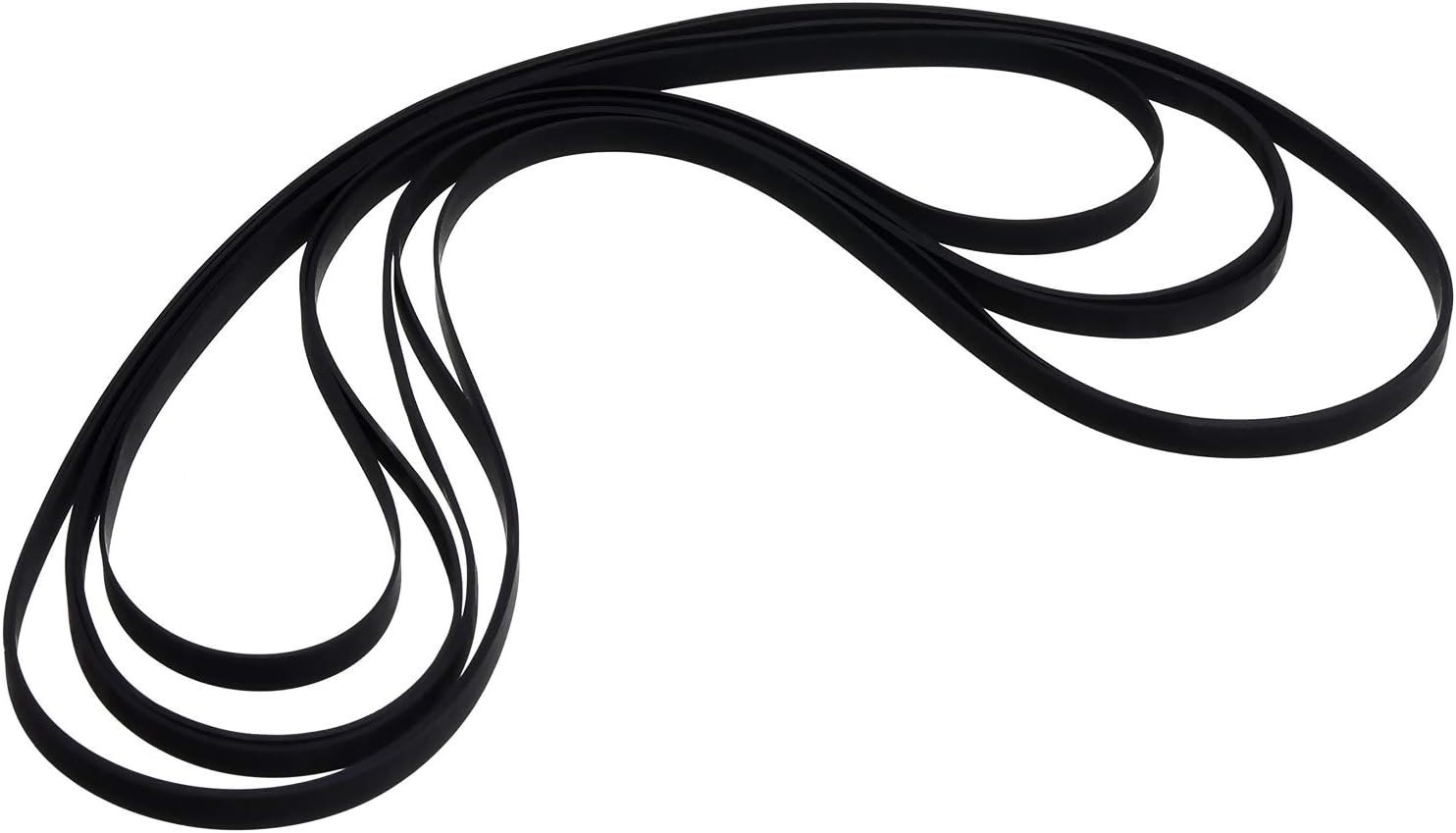 10 Piece Turntable Belt Kit Replacement Repair Belts 5 Sizes for Record Player