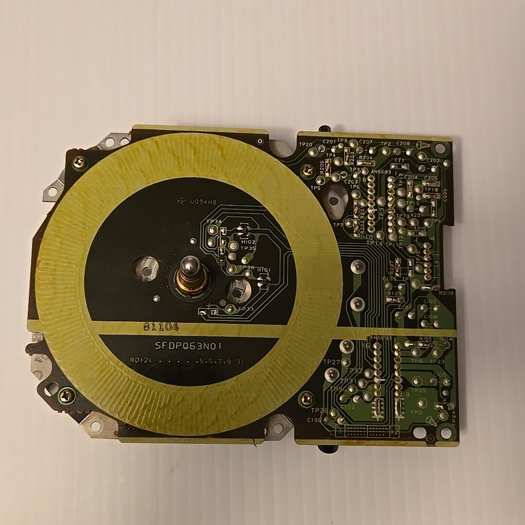 Technics SL-Q350 Spindle & Circuit Board OEM Part Replacement