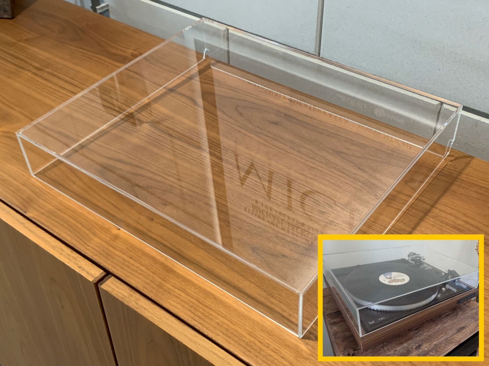 Dual CS 721 Compatible Dust Cover lid