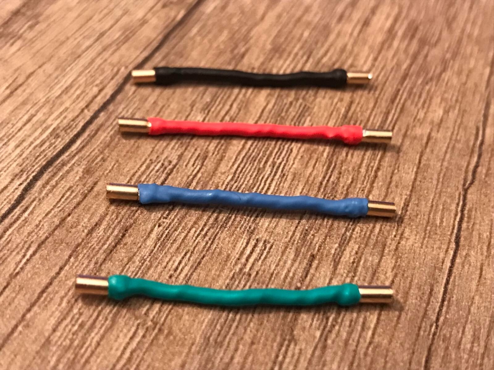 Sterling Silver 925 Pins&Gold-Silver mix Japanese Wire -Leads Phono –