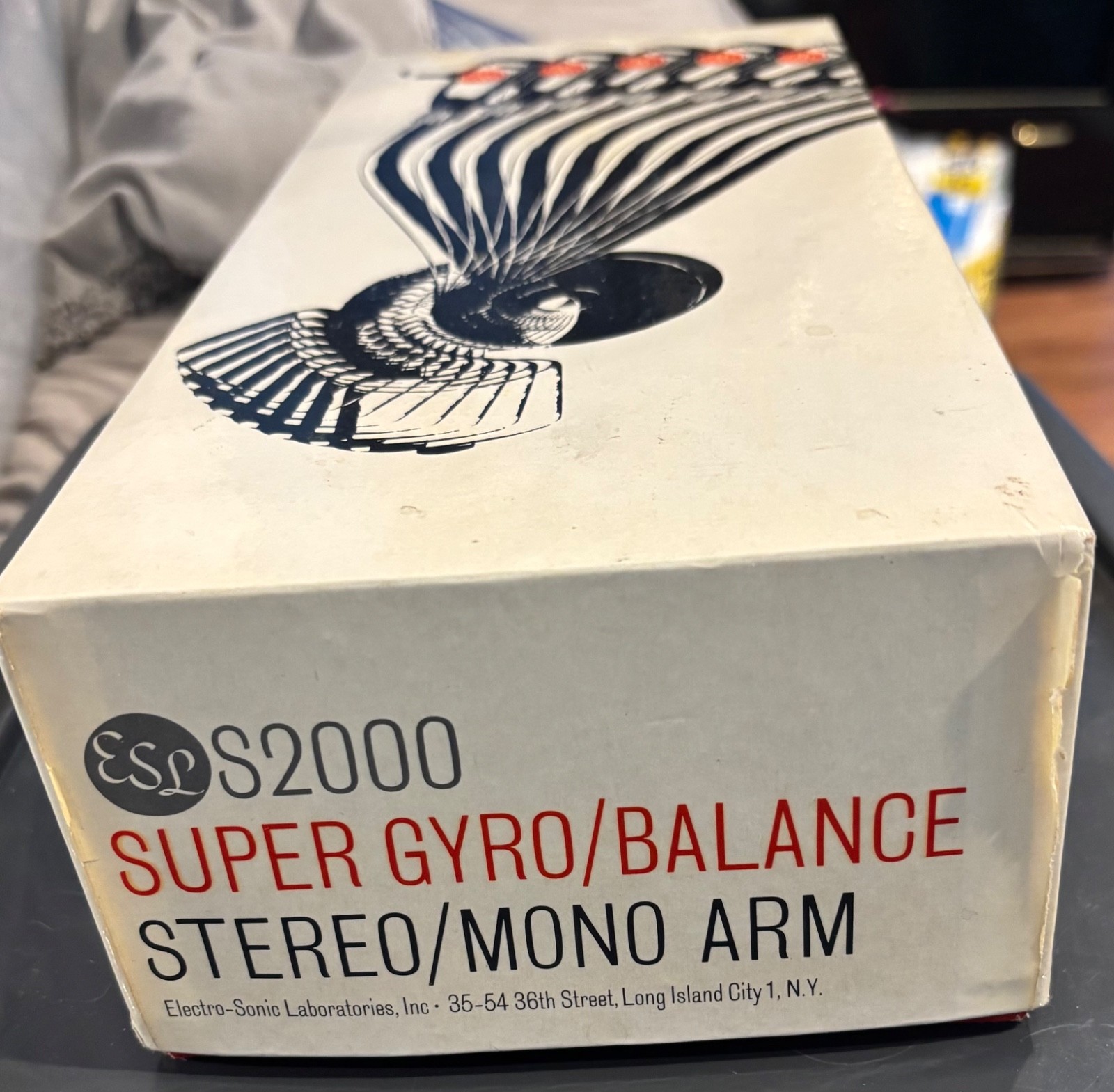 ESL 2000 SUPER GYRO/BALANCE STEREO/MONO ARM VINTAGE