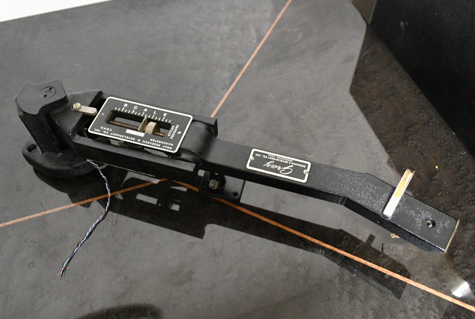GRAY RESEARCH 106-SP tonearm stereo spec * VG++