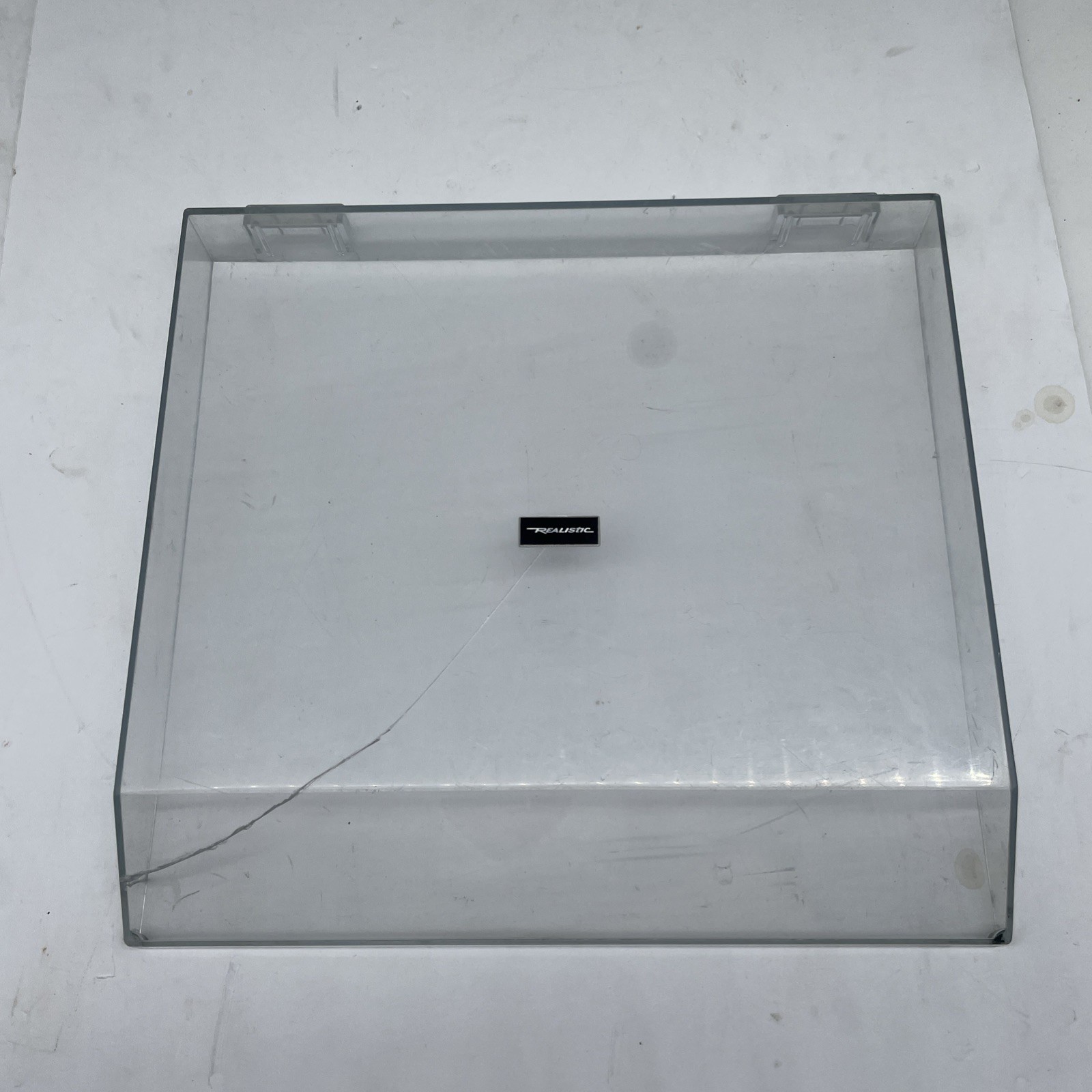 Dustcover For Realistic LAB-330 Semi Automatic Turntable OEM Part *CRACKED