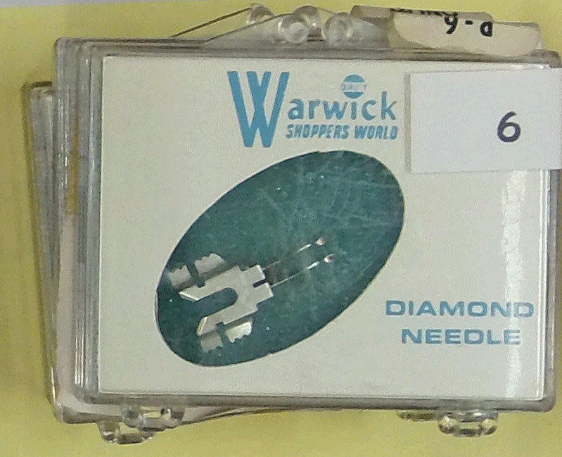 NEEDLE-754-DS13 FITS SHURE N4 PC6 FOR MAGNAVOX 560193 LP AND 78 RPM