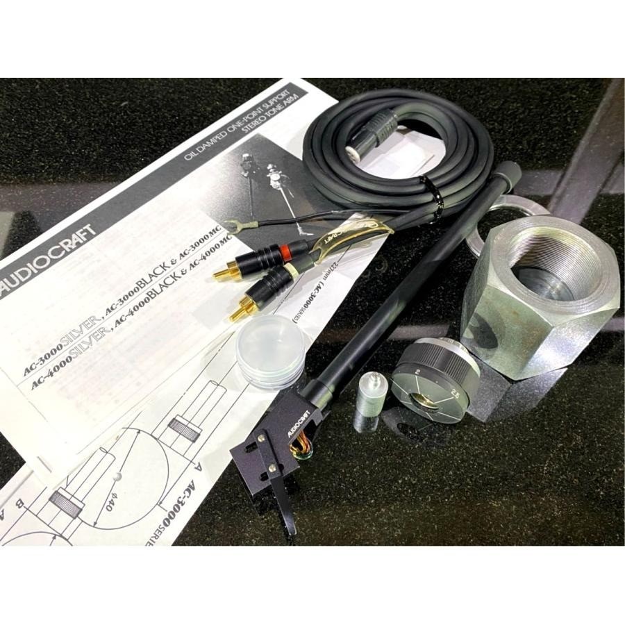 Tonearm AUDIO CRAFT AC-3000MC with Sub Weight Maintenance completed from japan