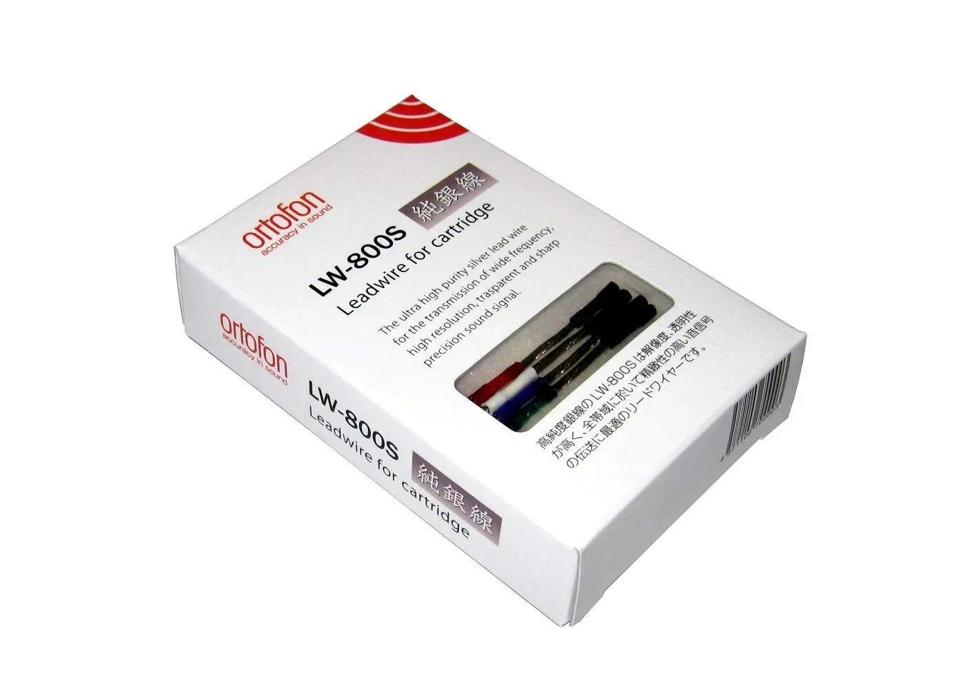 Japan NEW Ortofon LW-800S Lead Wire Hybrid Pure Silver Rhodium Plated Terminals