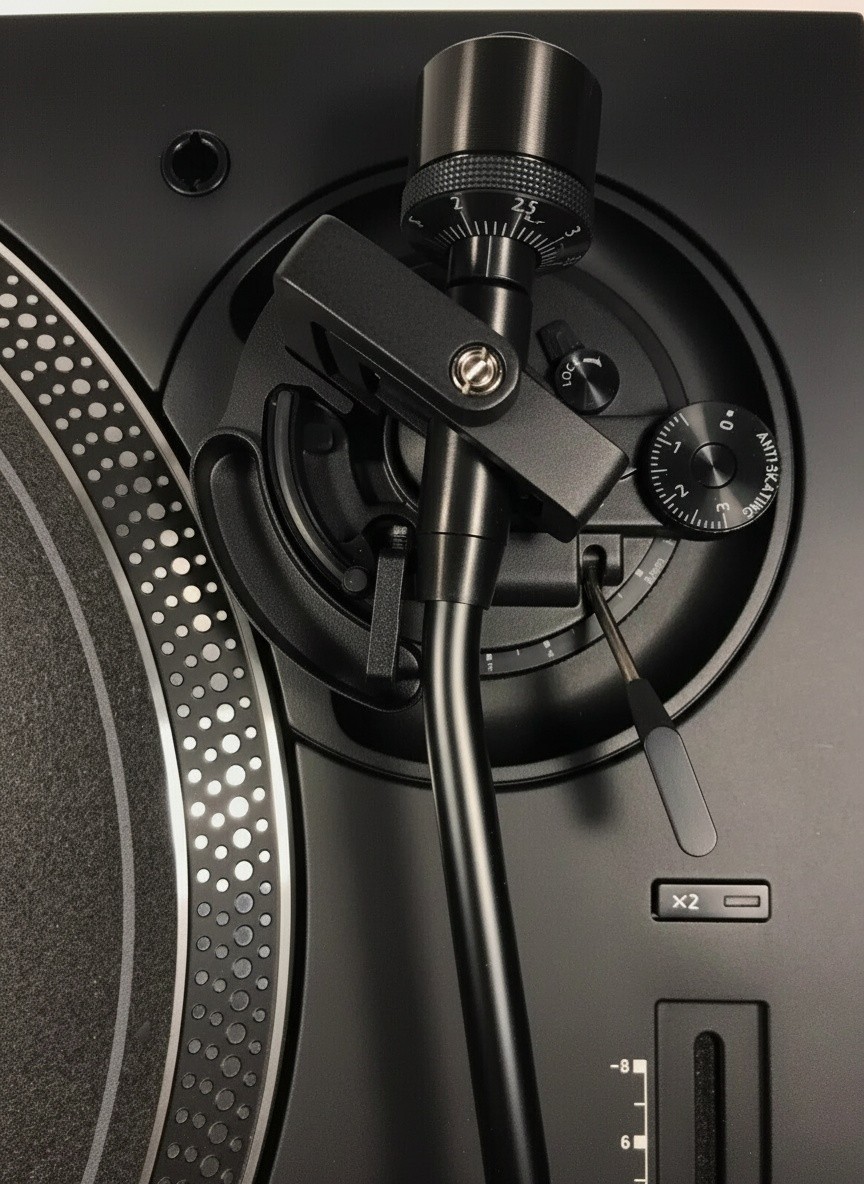 TECHNICS SL-1210MK7 / SL- 1200-1210 GAE, G, & GR DAMPER KIT (AL) BLACK