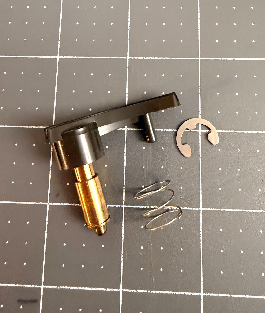 Genuine Pioneer PL-260 Turntable Tonearm Lift Spring and Clip Ring