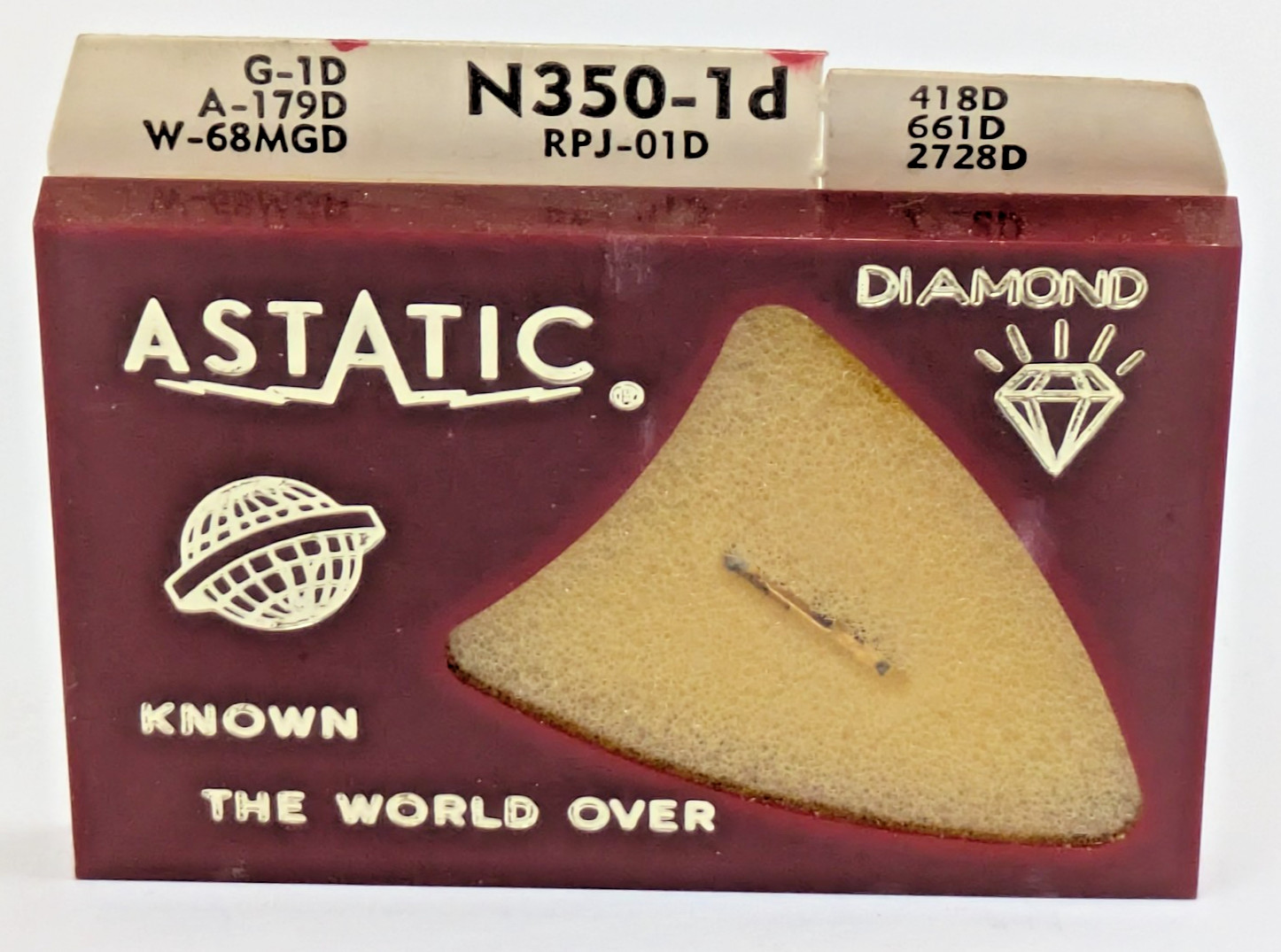 Astatic N350-1d Diamond Needle Stylus General Electric GE-RPJ-01D G1D A-179D 661