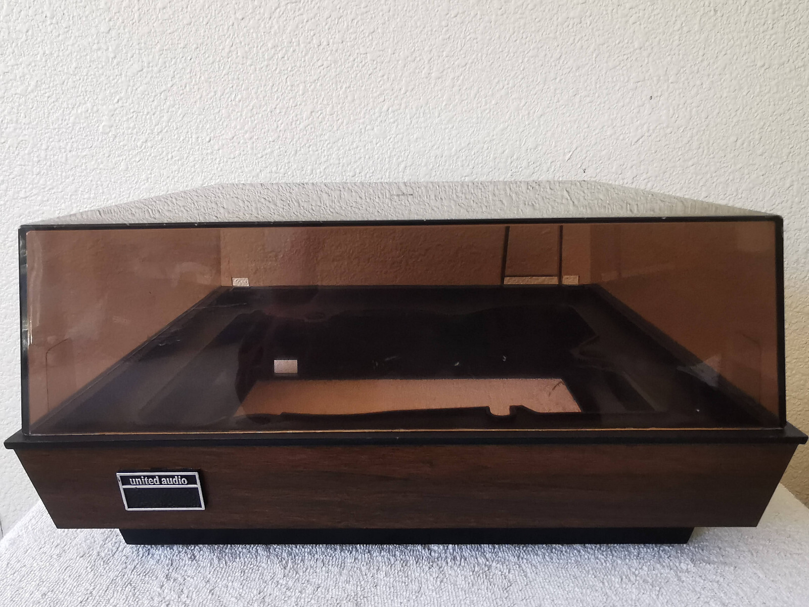United Audio Dual Model 1009 Turntable Plinth Base Cover Dust Case