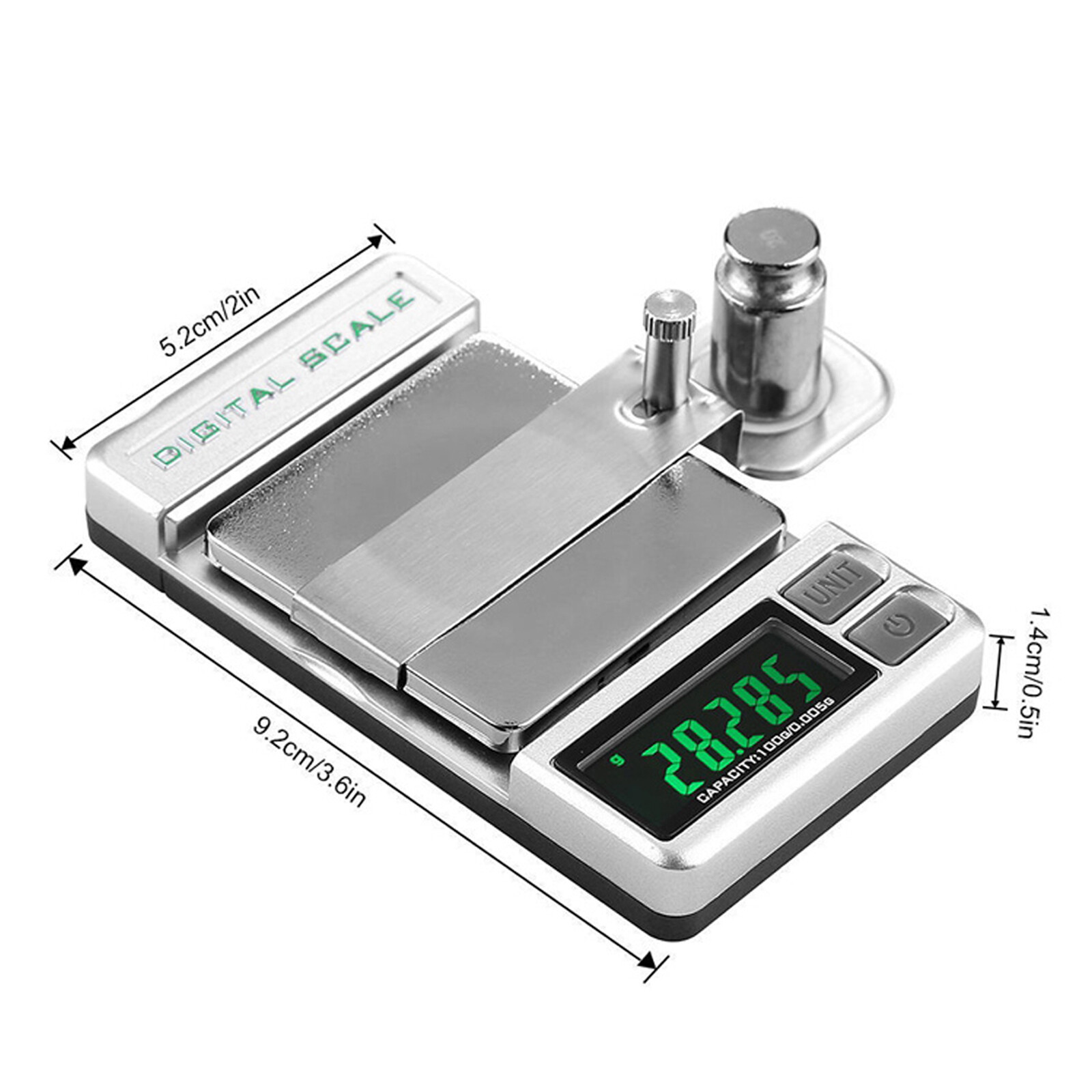 For Audio Record-Level Turntable Stylus Tracking Force Gauge/Scale