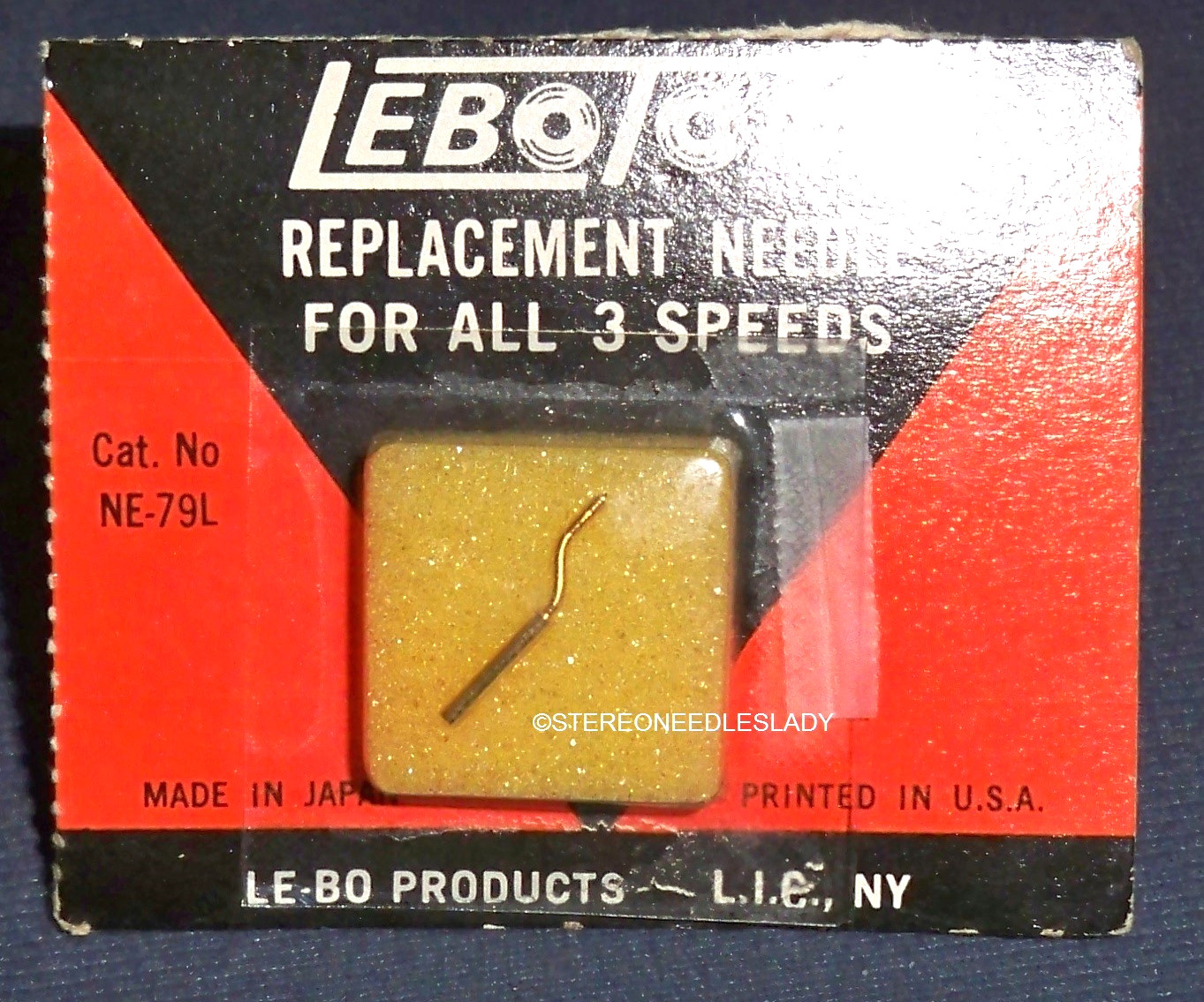 SET SCREW THUMB SCREW NEEDLE 2 MIL SAPPHIRE for Victor Victrola Astatic BAS-S