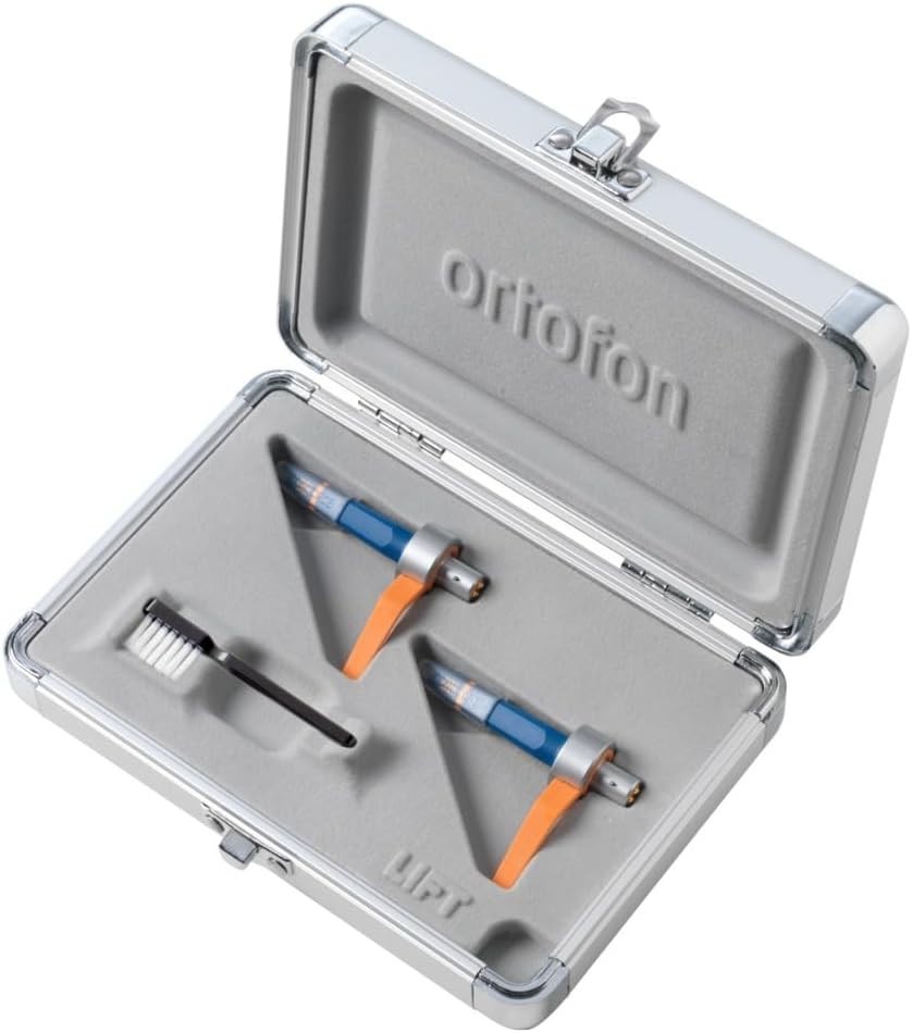 Ortofon Concorde MK2 DJ Twin Cartridge Set with Case Spherical Stylus Japan
