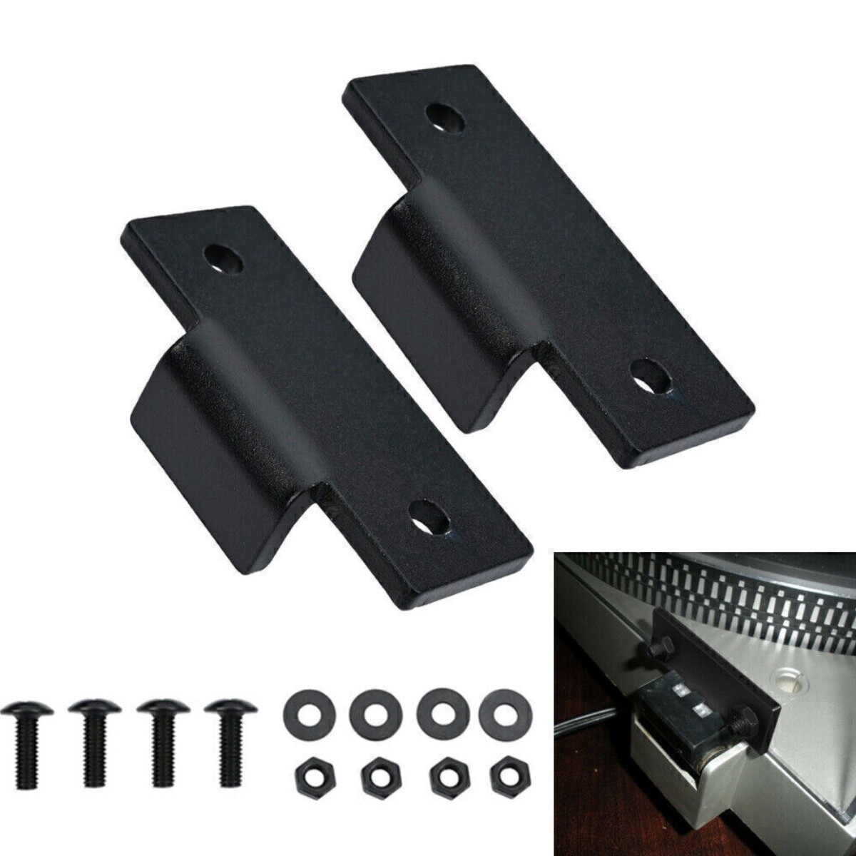 For Technics SL-D2 3200 B2 D3 Turntable Dust Cover Repair Fix Tabs Hinge Kits