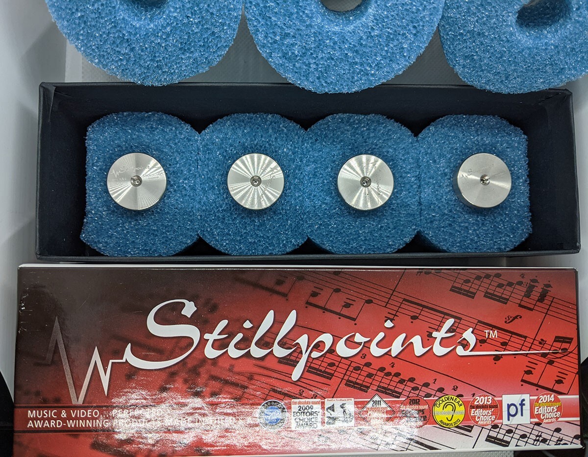 In Original Box! STILLPOINTS Damper ULTRA MINI 8/32 Set Of 4 Vibration Isolation