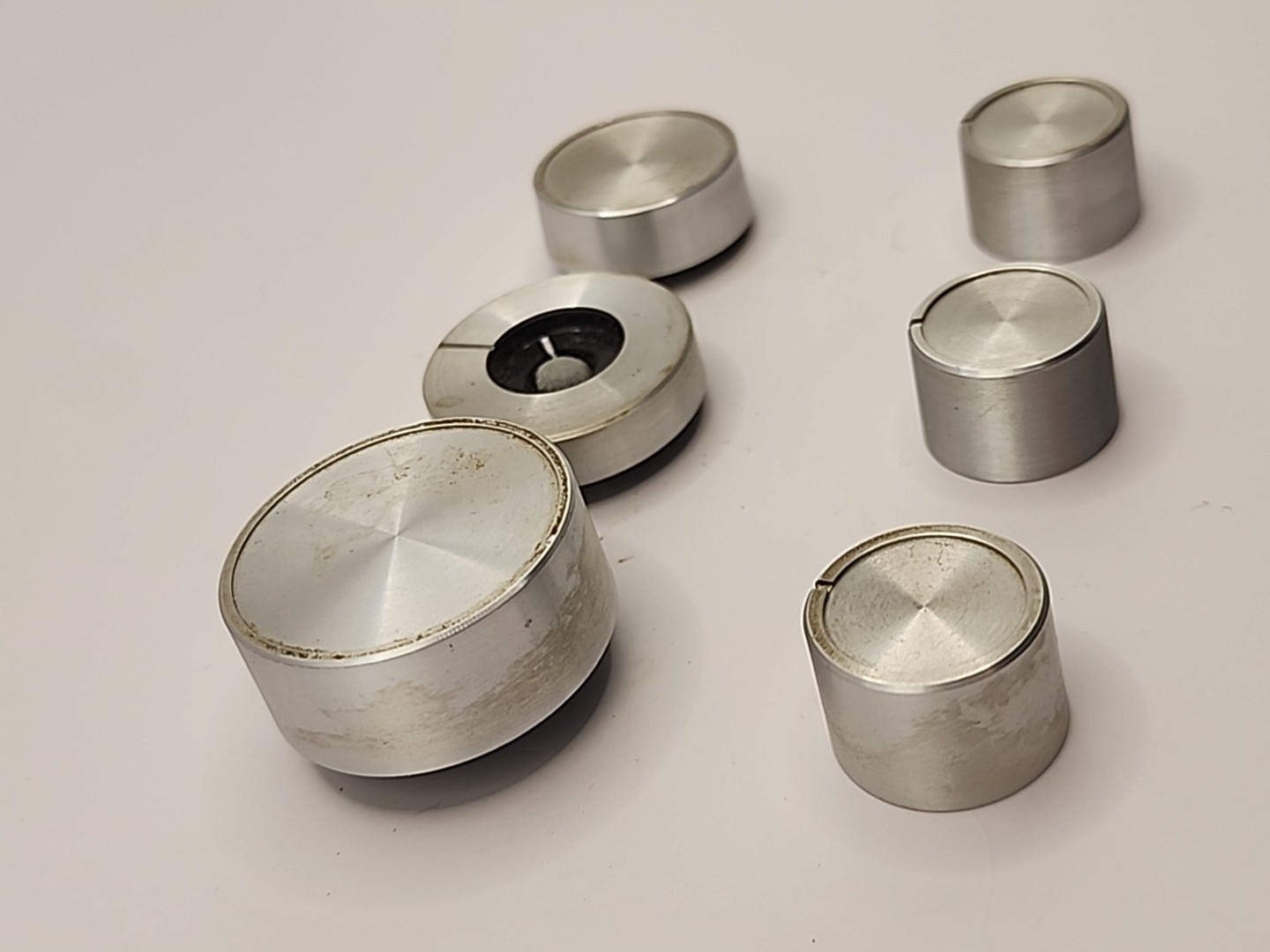 Geniune Sony HP-188 Turntable Stereo Complete Knob Set Replacements