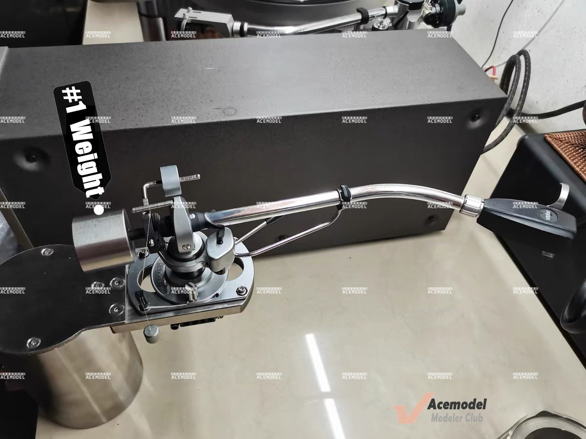 9″Stainless Steel Balance Counterweight For SME 3009/Series II Improved Tonearms