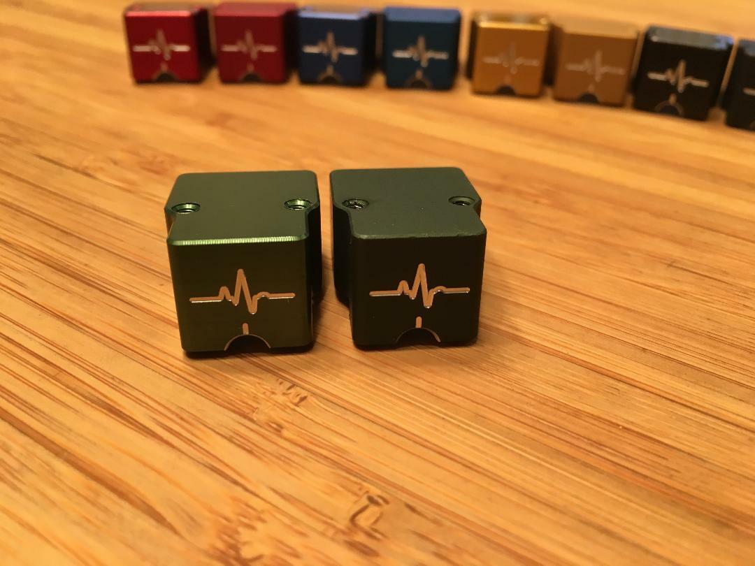 ParadoxPulse Guard phono cartridge body Satin GREEN, Denon DL103, DL103R, T-6
