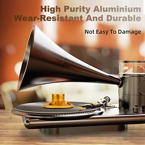 107g/3.77oz Record Weight Stabilizer Aluminum Turntable LP Vinyl Disc Gold