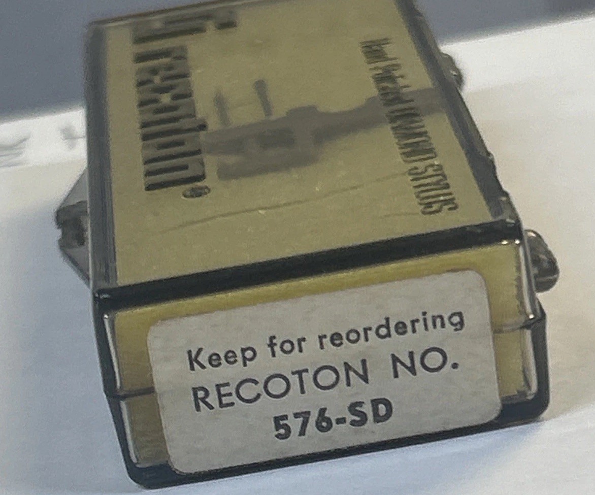 Recoton 576-SD Diamond Replacement Needle Stylus New Old Stock