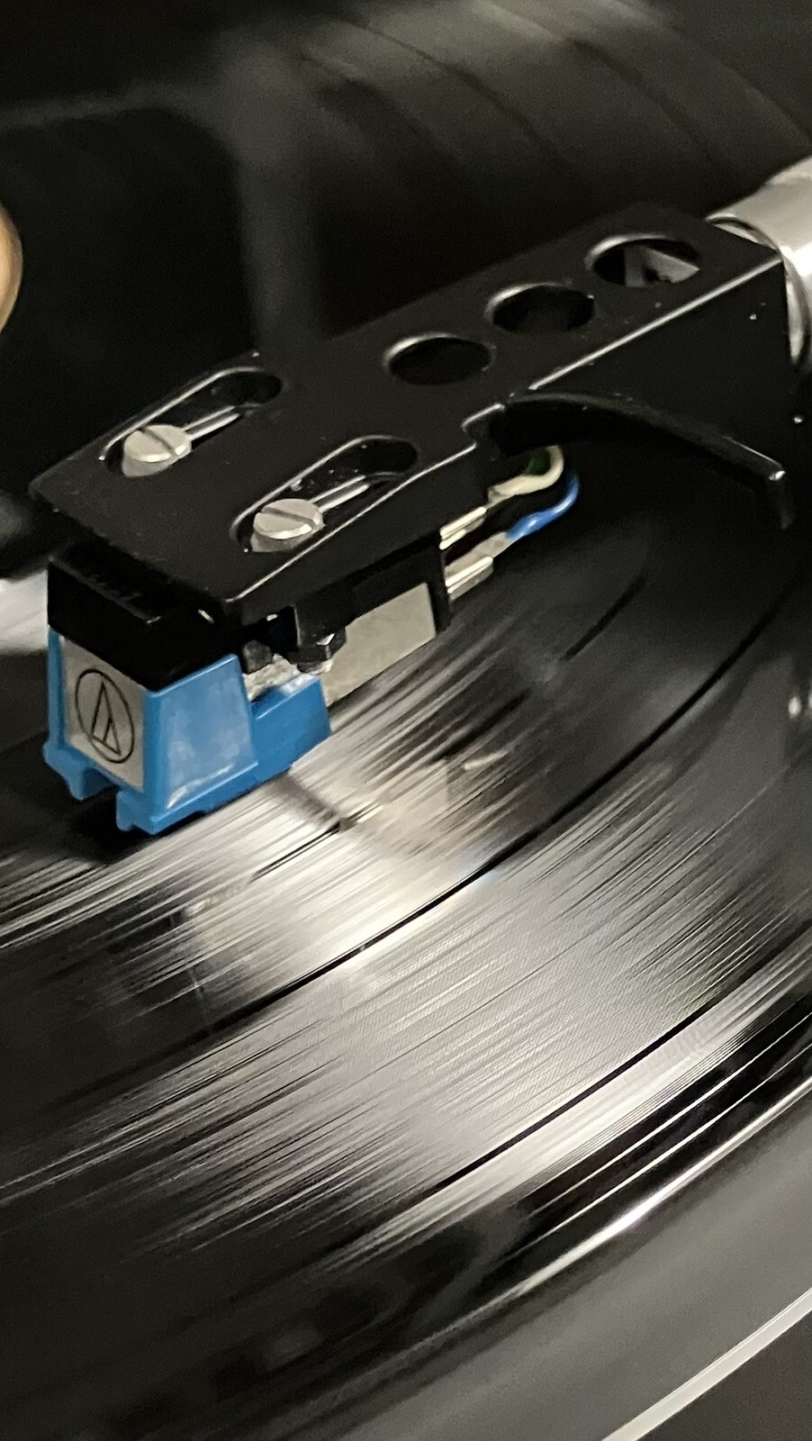 Audio-Technica AT72E Phonograph Cartridge W/headshell 1/2” S-shape Tonearms