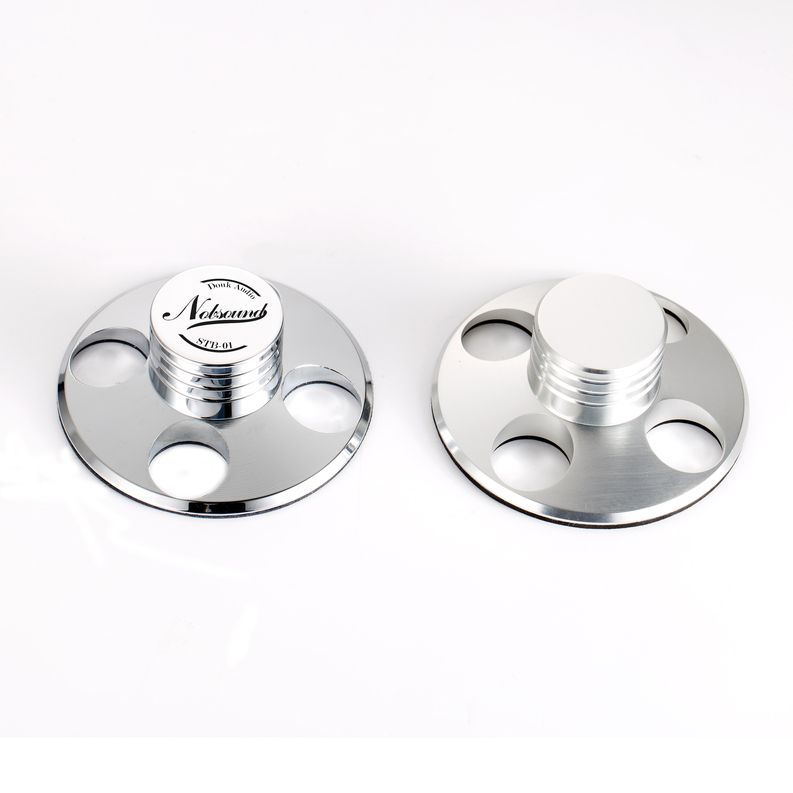 Douk Audio STB-01 LP Vinyl Turntable Metal Disc Stabilizer Record Weight Silver