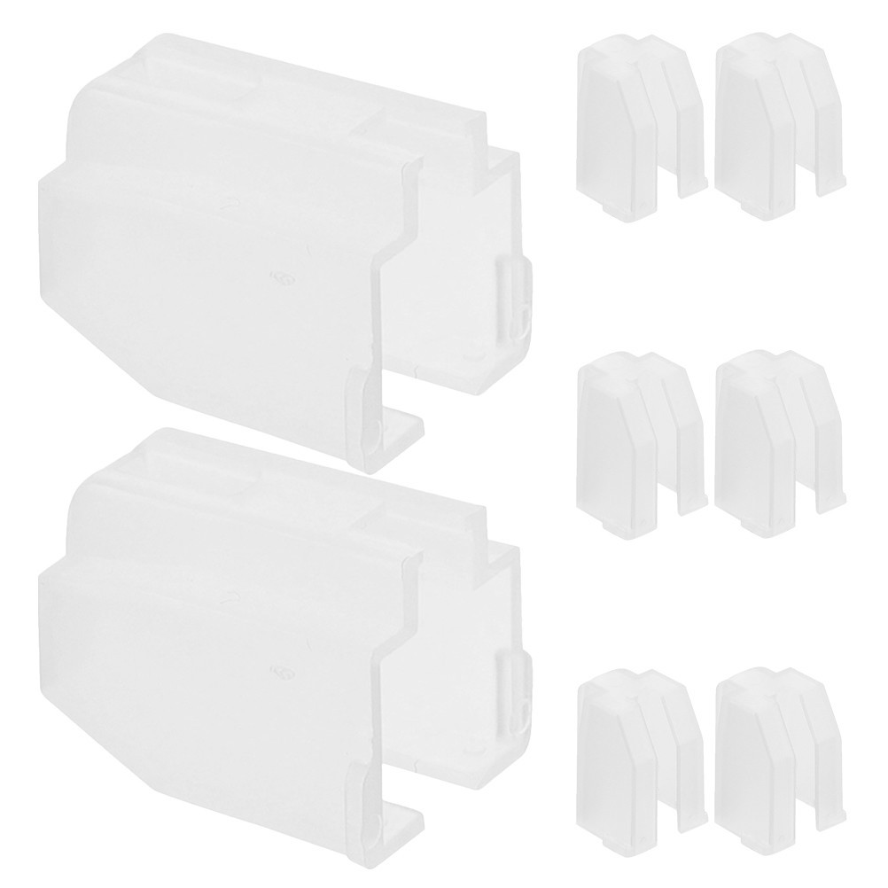 8 Pcs Record Player Needle Protective Cover Plastic Vinyl Protectors Stylus