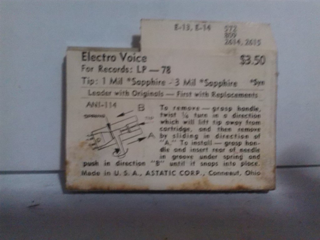 Vintage Phonograph Needles Varieties- New Old Stock N309s