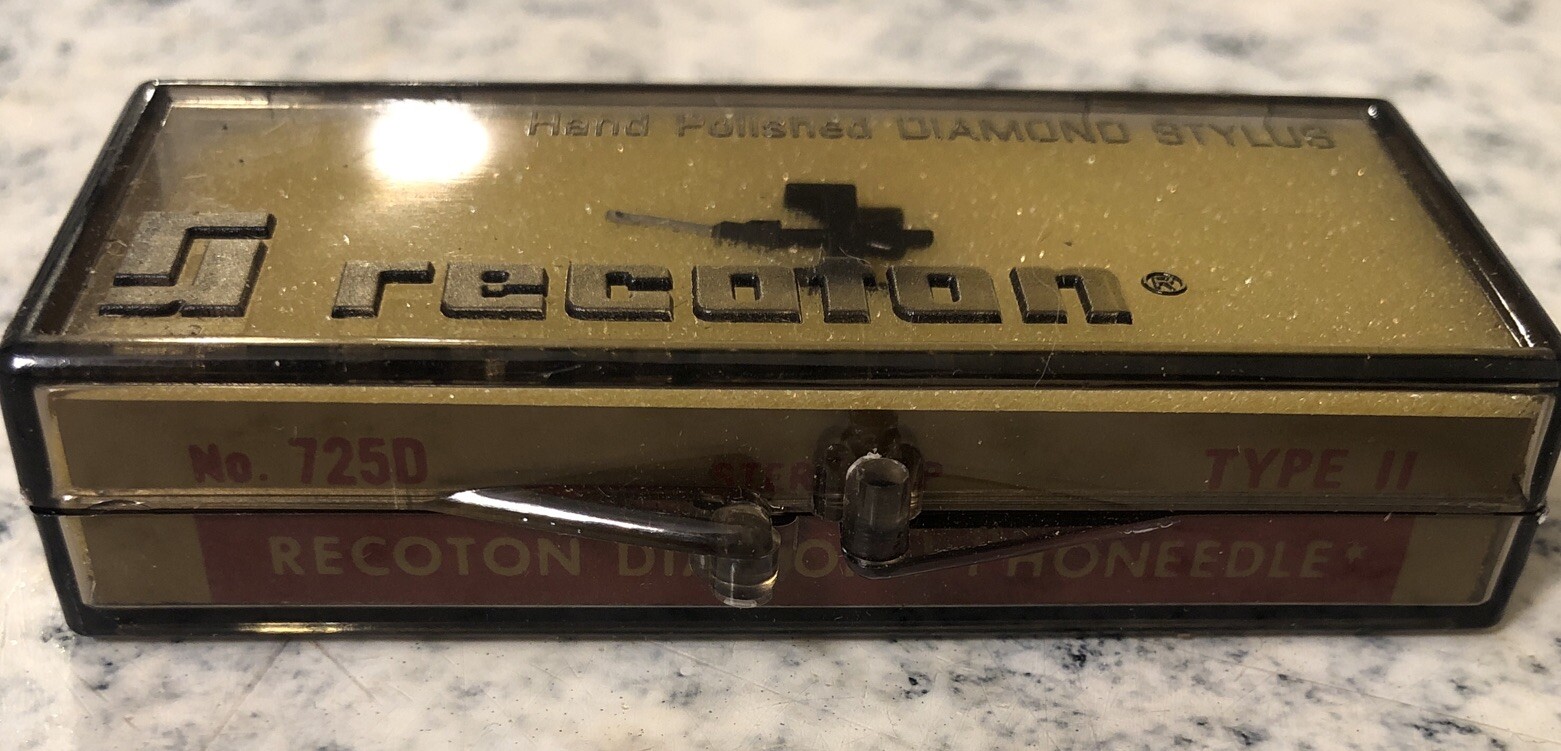 RECOTON 725D Type 2 Hand Polished Diamond Stylus NOS Vintage Replacement Needle