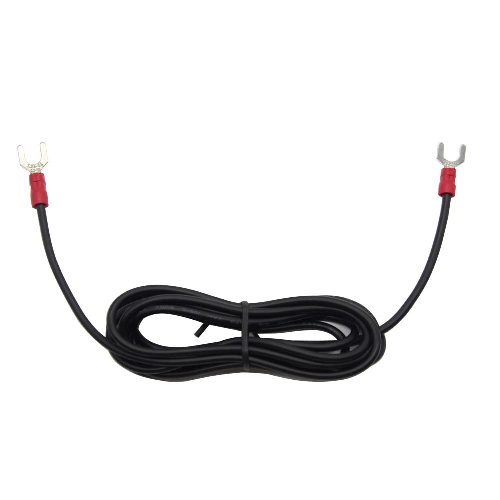 Phonograph Turntable Ground Wire for Magnetic Cartridge Turntables, 5-ft RED