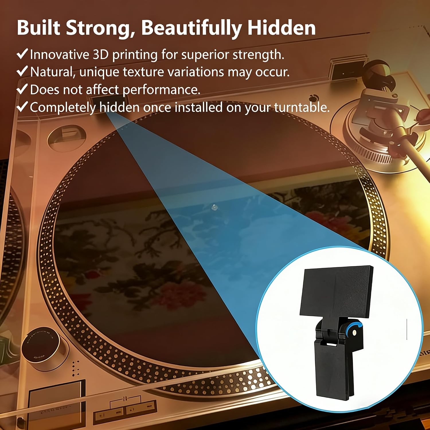 Replacement Hinges for Turntable Dust Cover AT-PL120 AT-LP120 Turntable Hinges
