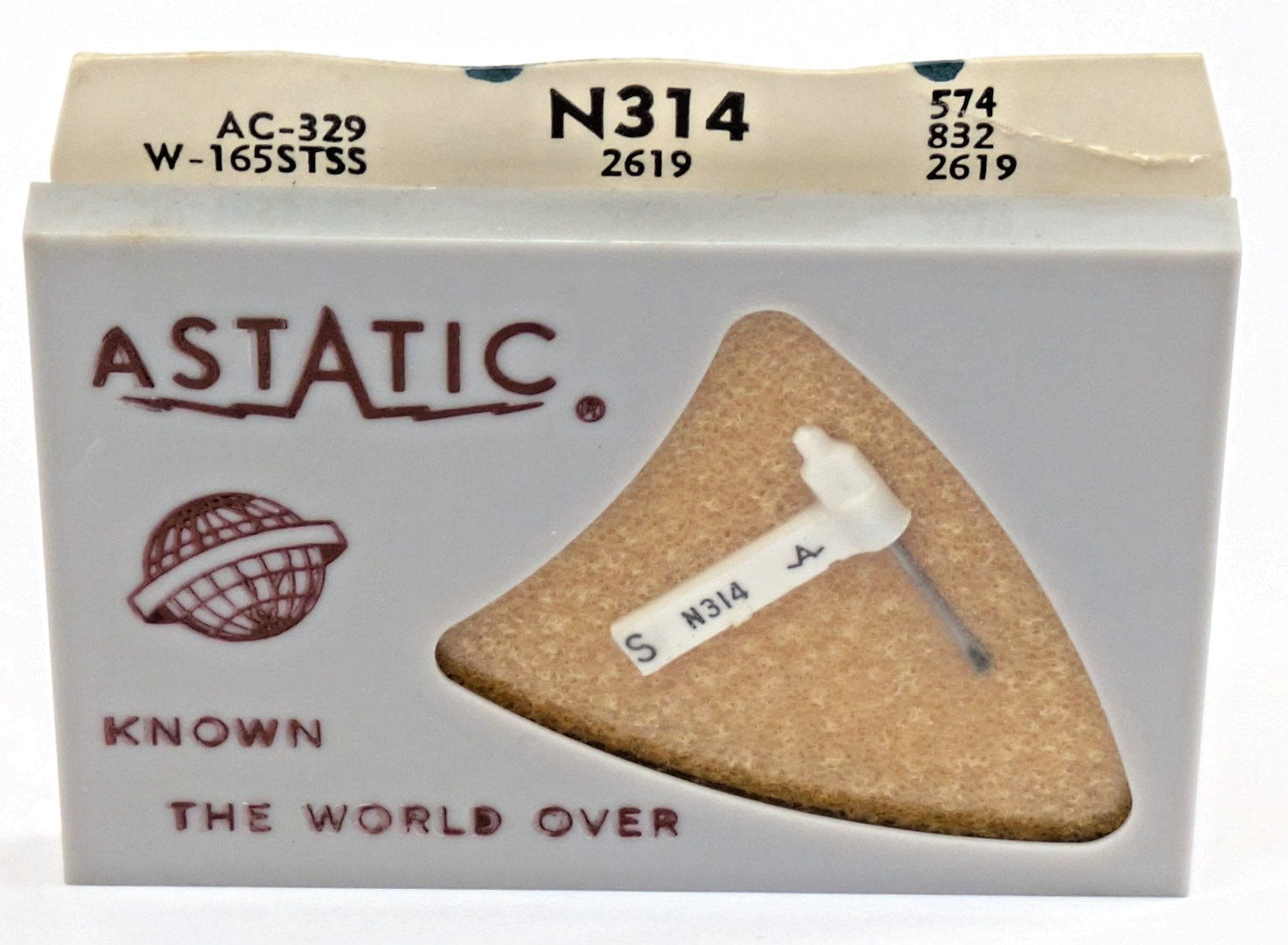 Astatic N314 Needle 78 LP Record Player Stylus Electro-Voice 2619 AC-329 574 832