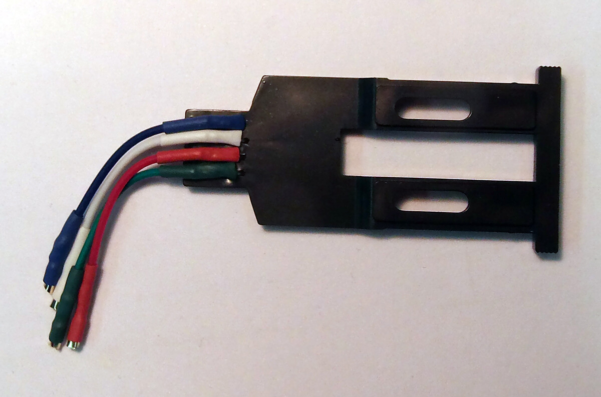 GARRARD ZERO 100 CARTRIDGE HOLDER HEAD SHELL IMPROVED AFTERMARKET TYPE C-3 SLIDE