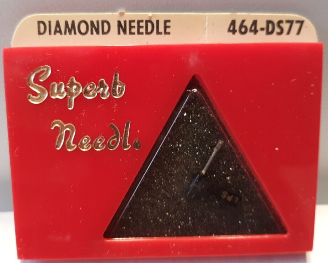 Superb diamond record needle 464-DS77 replaces Euphonics 506 507 510 511 512 513