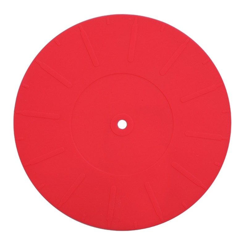 Turntables Records Player Pad for Phonographs Flat Silicone Mats Records Slipmat